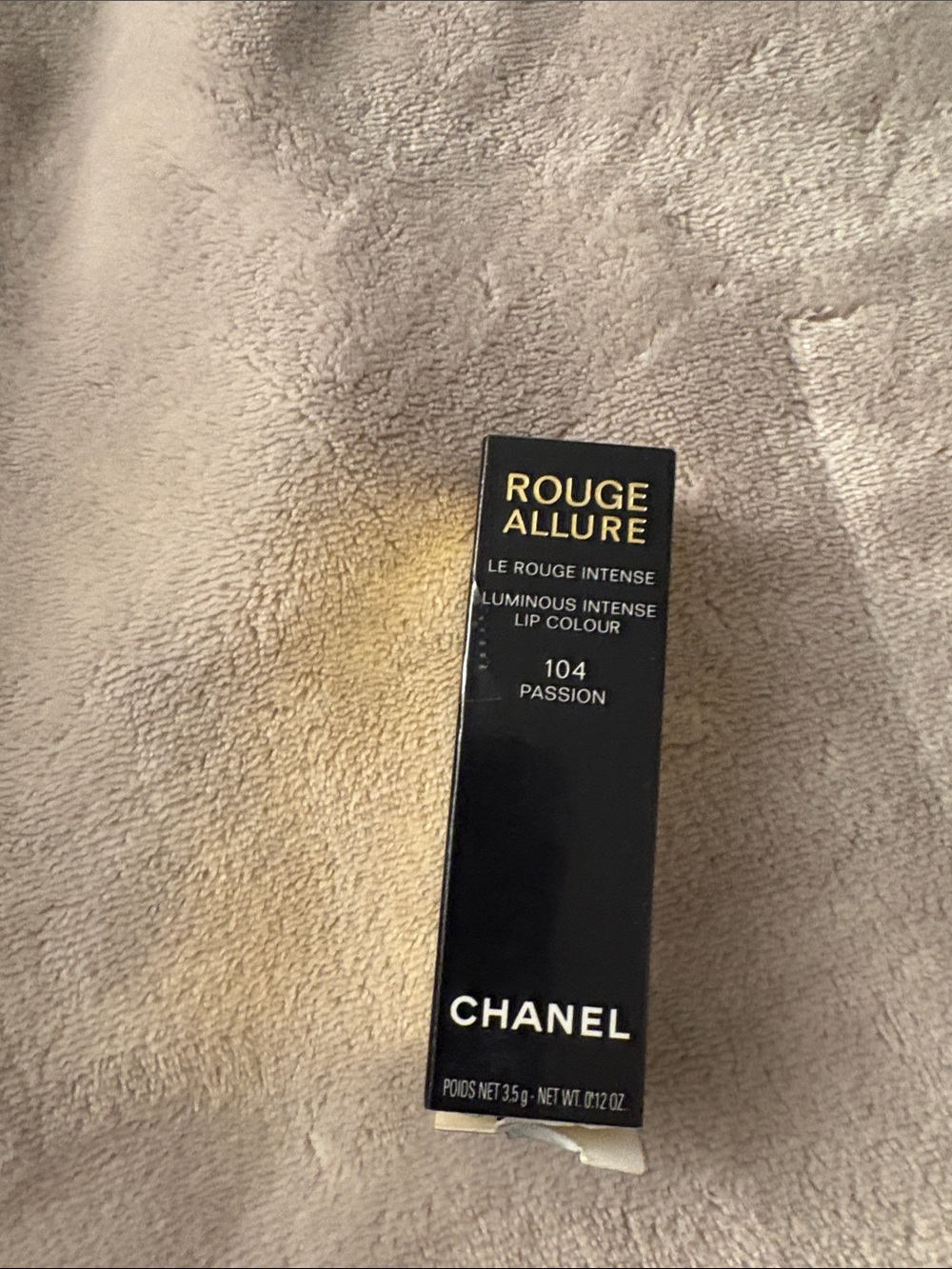 Red Chanel lipstick